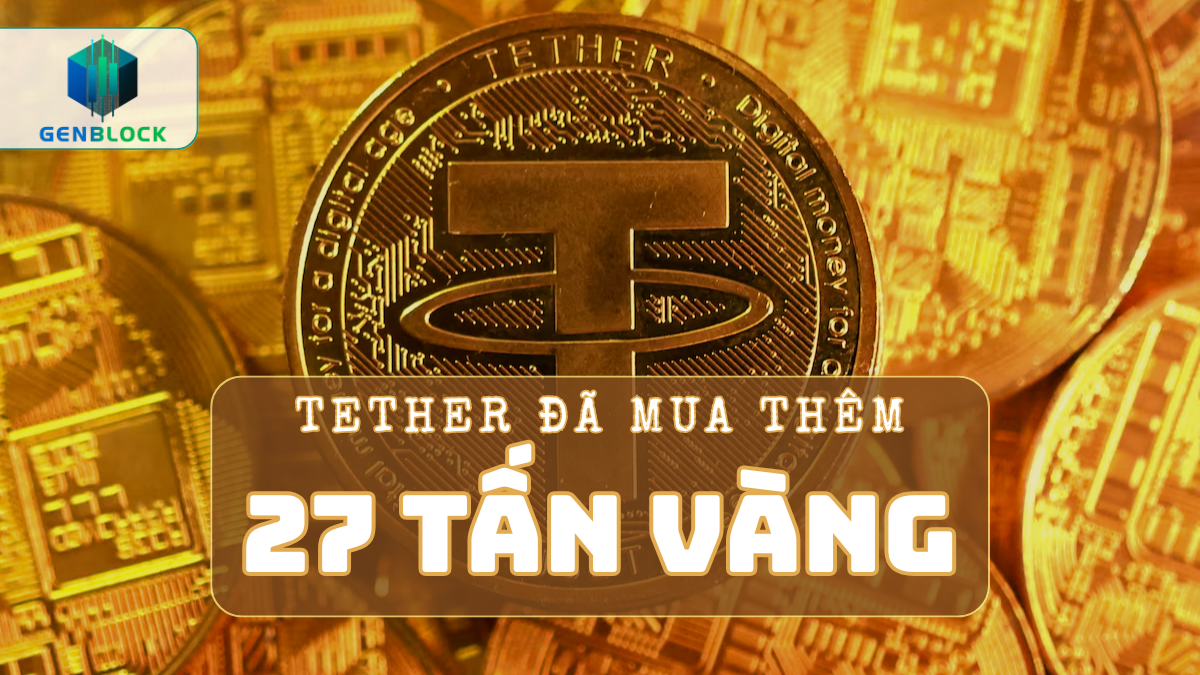 Tether mua thêm 27 tấn vàng trong quý IV, tiến sát nhóm nhà đầu tư vàng cấp quốc gia