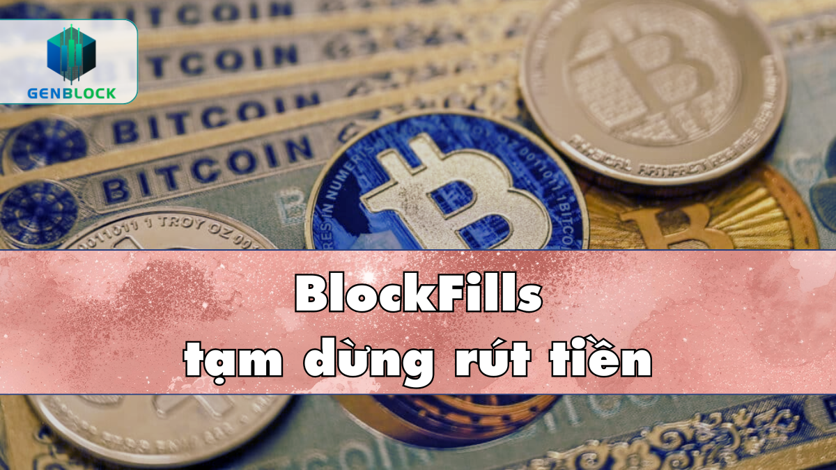 BlockFills tạm dừng rút tiền giữa đà lao dốc của Bitcoin