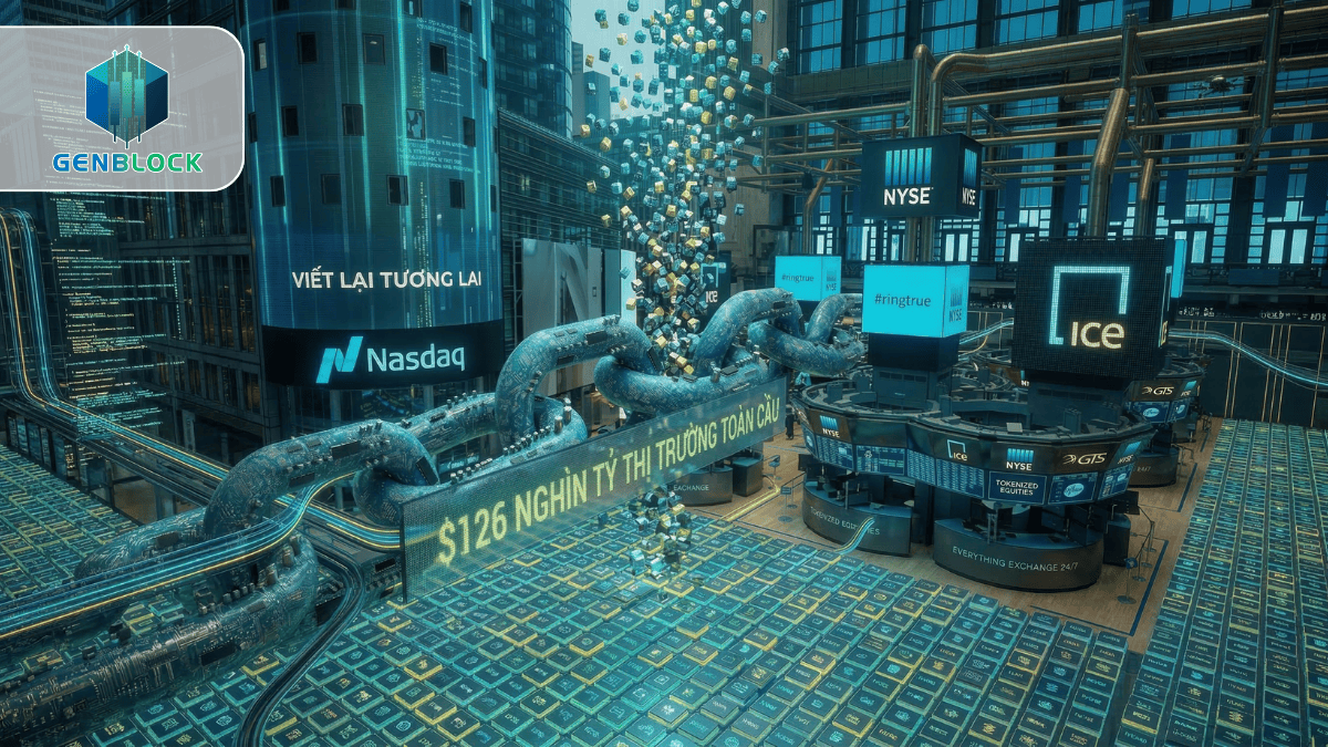 Nasdaq và ICE – công ty mẹ của NYSE đang tăng tốc đưa thị trường cổ phiếu toàn cầu trị giá 126.000 tỷ USD lên blockchain thông qua tokenization.
