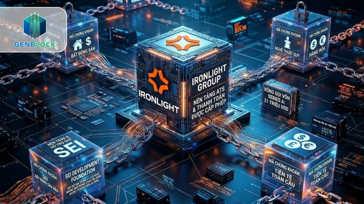 Ironlight gọi vốn 21 triệu USD mở rộng giao dịch chứng khoán token hóa