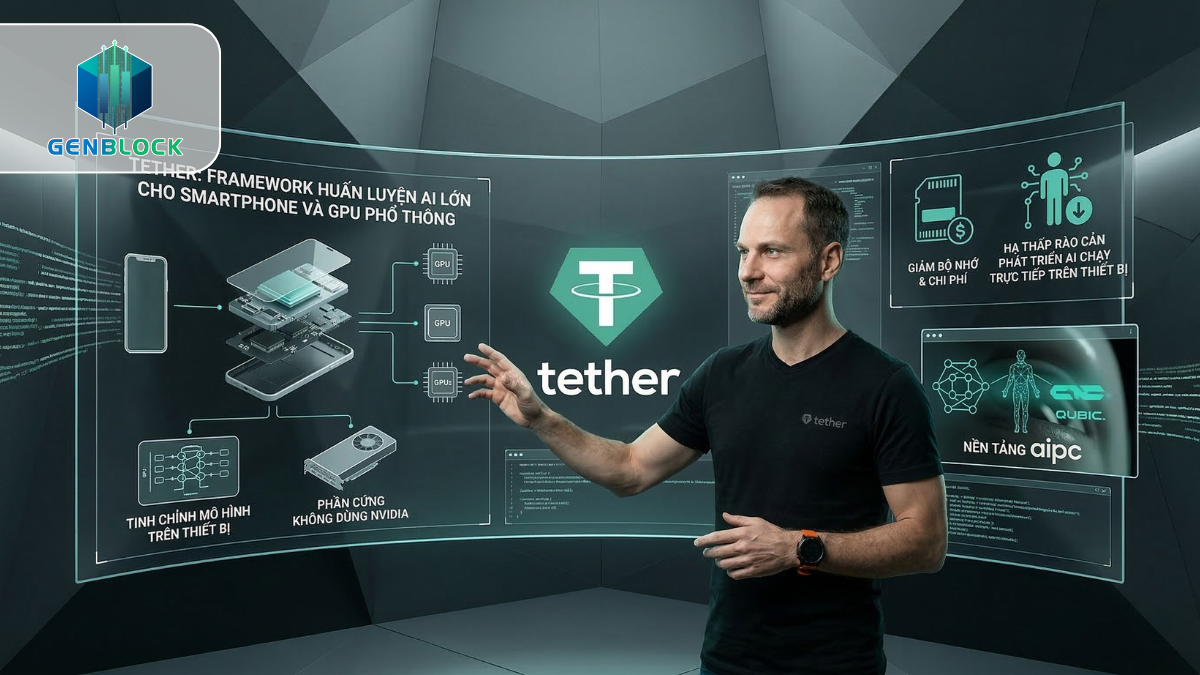 Tether tung framework AI cho smartphone và GPU phổ thông