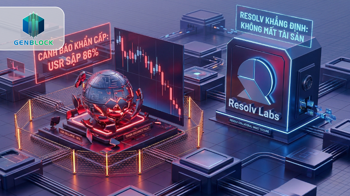 Stablecoin USR sập 86%, Resolv khẳng định không mất tài sản