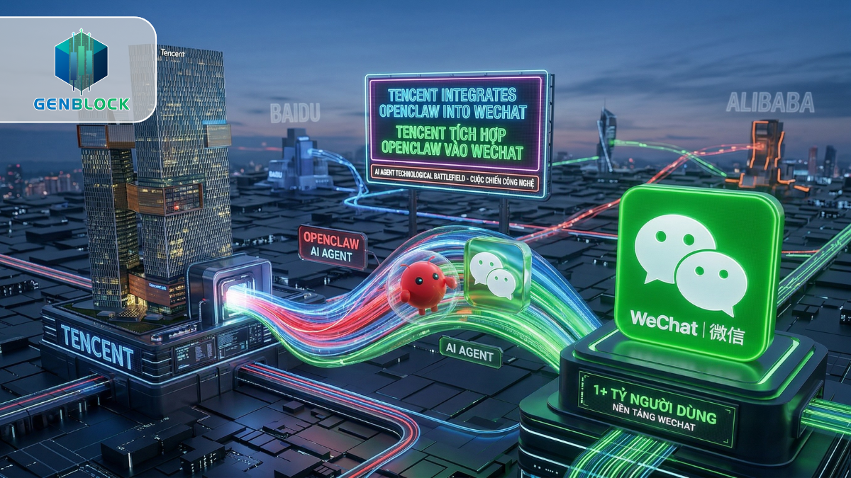Tencent tích hợp OpenClaw vào WeChat trong cuộc chiến AI Agent