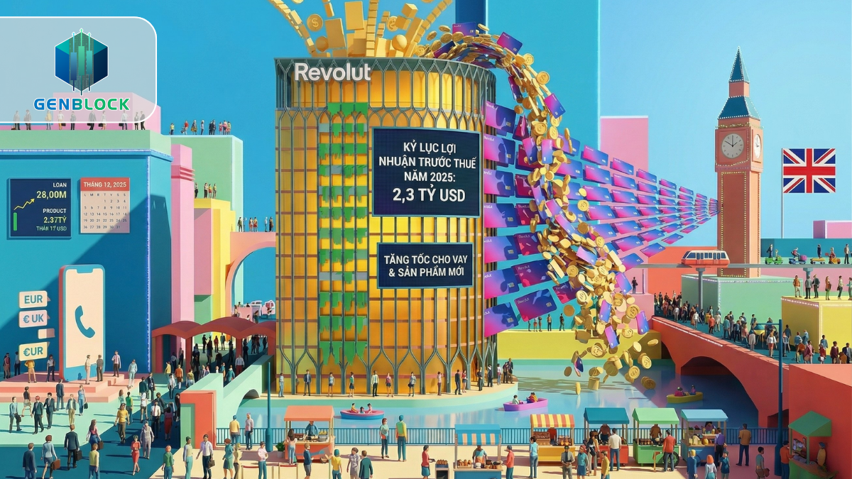 Revolut lãi 2,3 tỷ USD, tăng tốc cho vay tại Anh