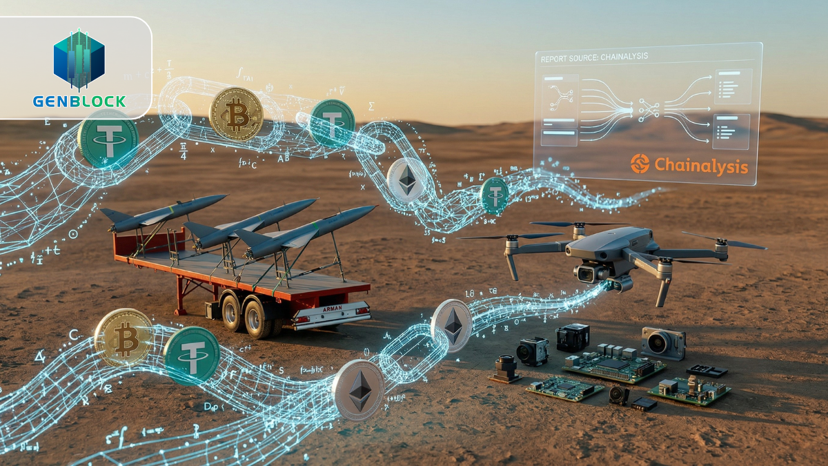 Crypto lộ vai trò trong mạng lưới mua drone Nga và Iran