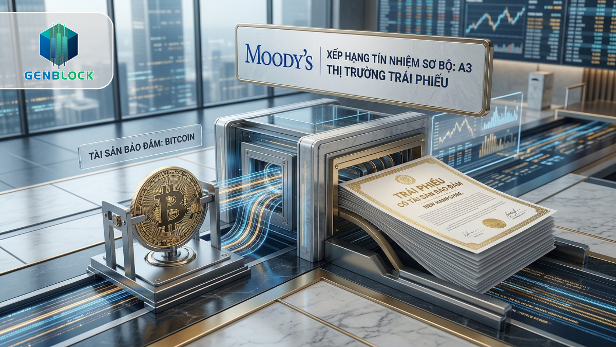 Bitcoin lần đầu bước vào thị trường trái phiếu được xếp hạng bởi Moody’s