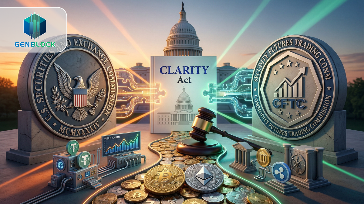 CLARITY ACT CÓ THỂ VIẾT LẠI LUẬT CHƠI CRYPTO TẠI MỸ