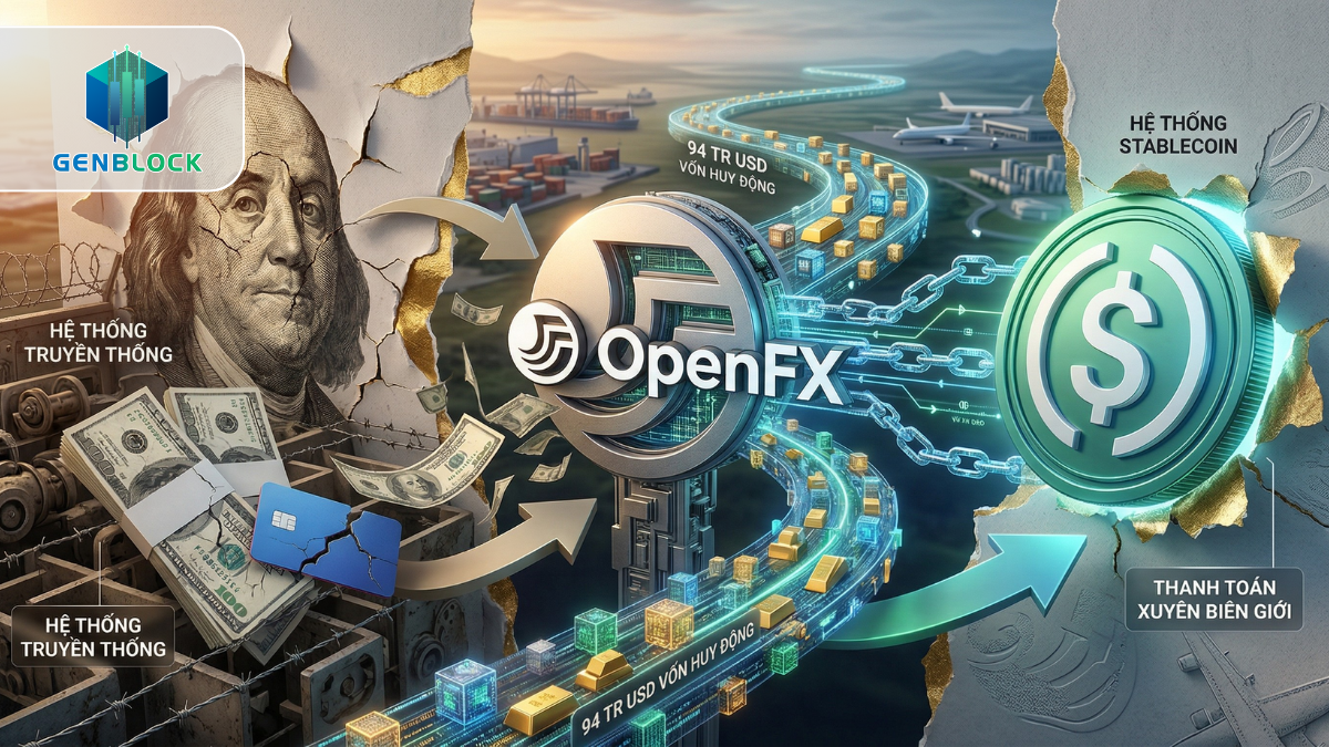 OpenFX gọi vốn 94 triệu USD để tăng tốc thanh toán stablecoin