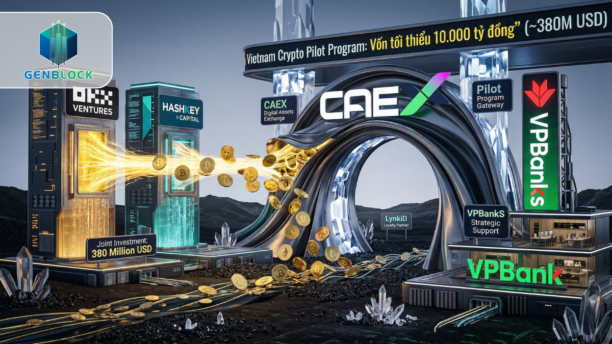 OKX và HashKey rót 380 triệu USD mở đường CAEX