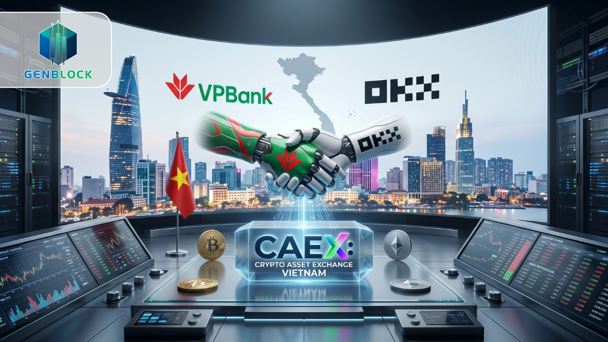 VPBank bắt tay OKX, CAEX tăng tốc vào sân chơi tài sản số