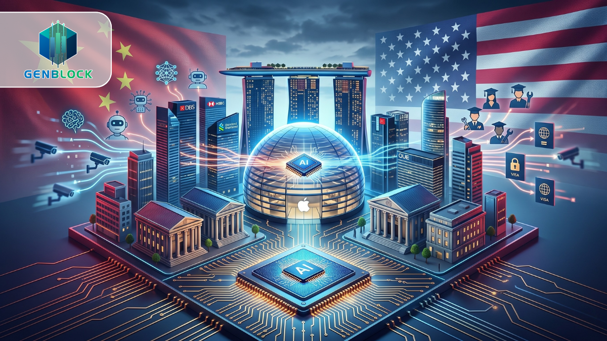 Singapore thành vùng trung lập mới trong cuộc đua AI Mỹ - Trung