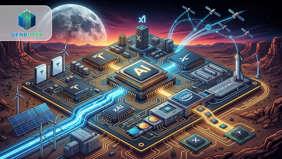 Elon Musk hé lộ Terafab, đại dự án chip AI ở Texas