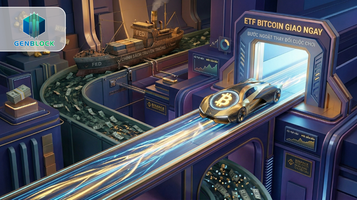 Bitcoin đang đi trước Fed, ETF là bước ngoặt lớn