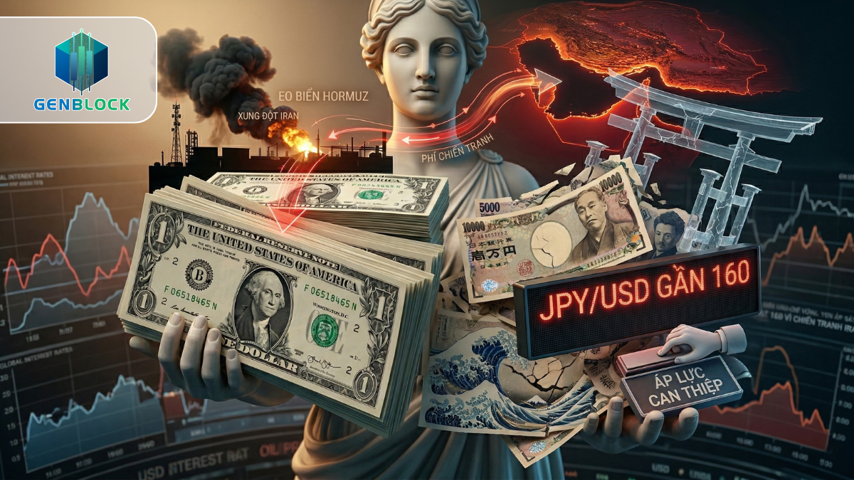 USD giữ vững, YEN áp sát 160 vì chiến tranh Iran