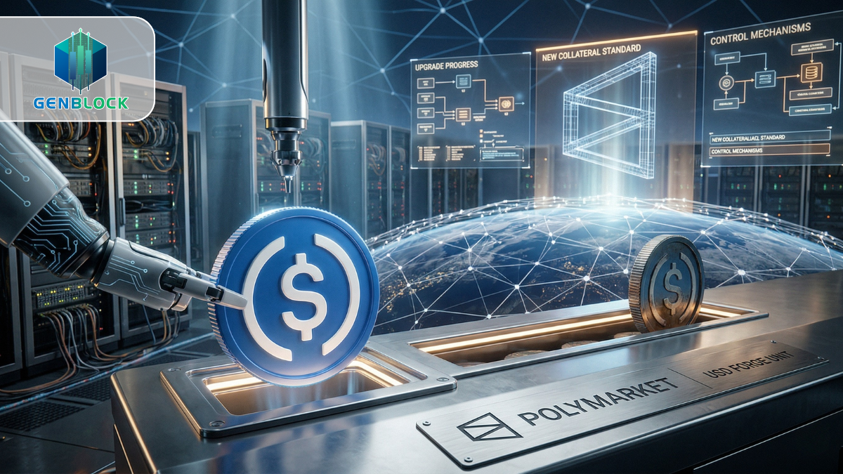 Polymarket đại tu sàn, tung stablecoin riêng để siết kiểm soát