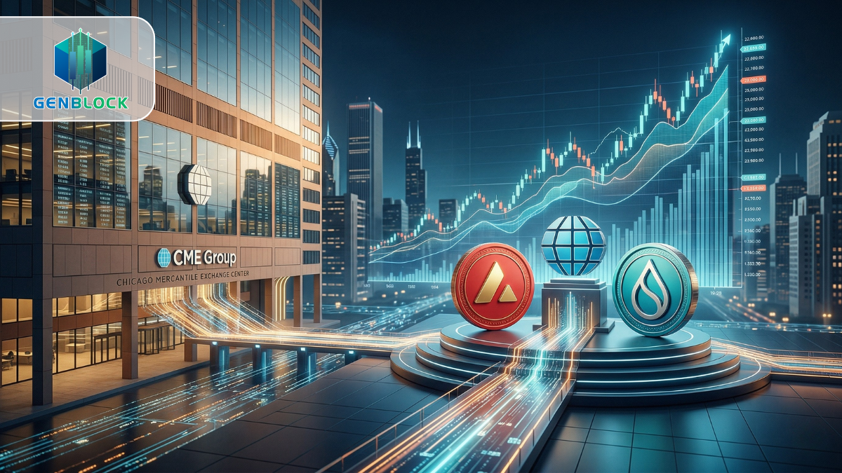 CME tung hợp đồng AVAX, SUI, tăng tốc crypto 24/7