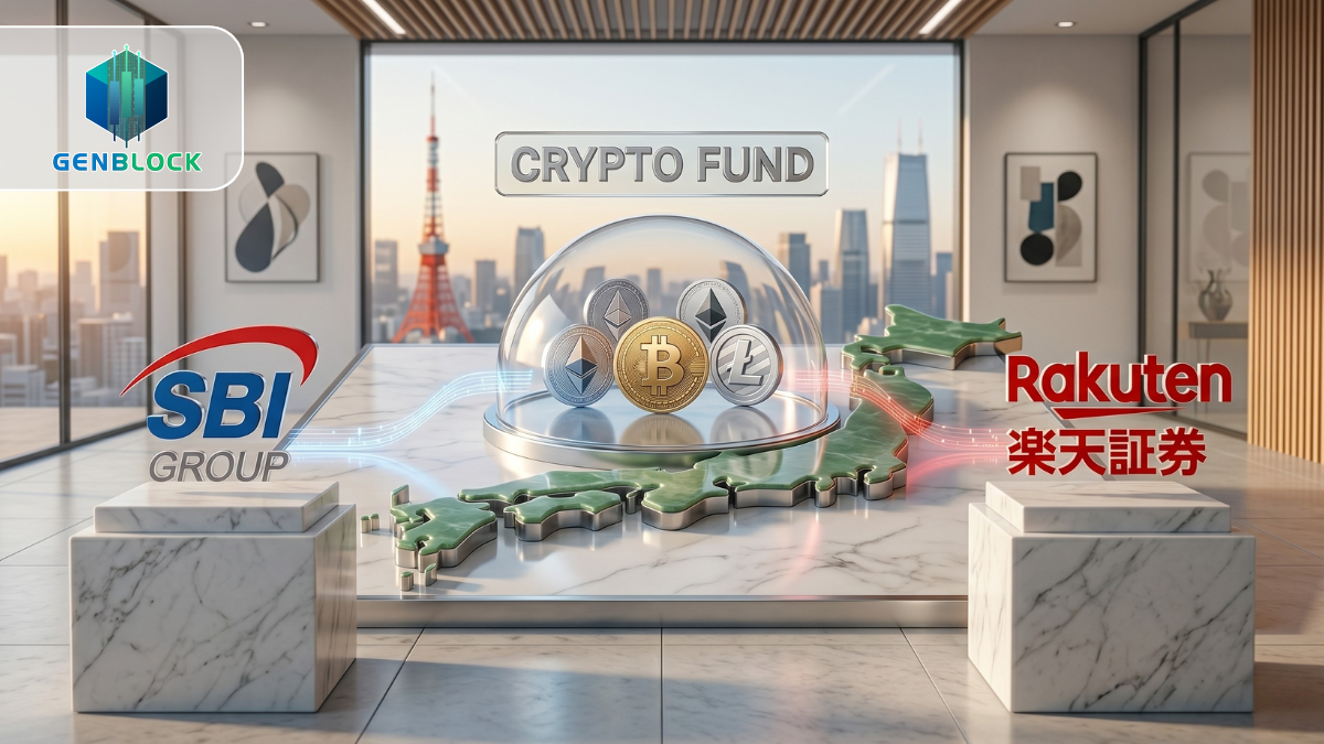 SBI, Rakuten chuẩn bị mở quỹ đầu tư crypto tại Nhật