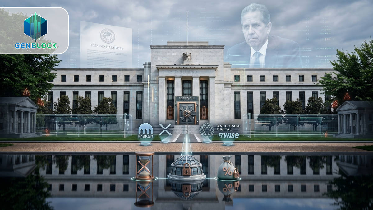 Fed mở tài khoản thanh toán giới hạn cho fintech, crypto