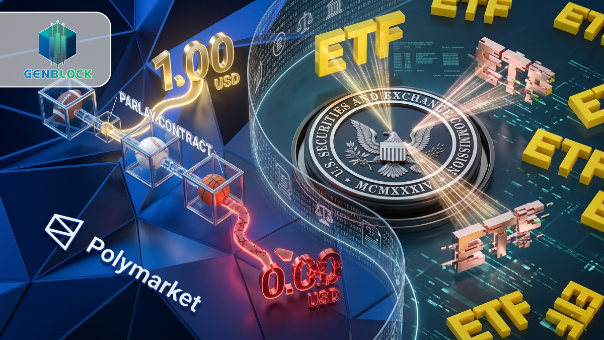 Polymarket chuẩn bị cược gộp, SEC soi xét ETF dự đoán