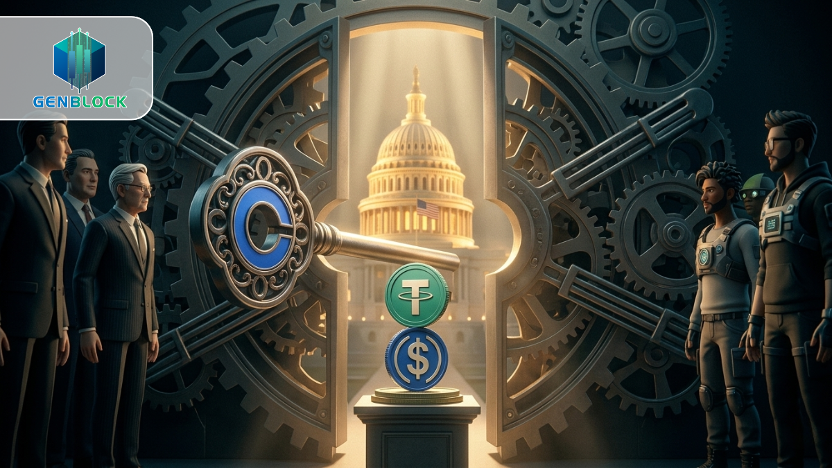 Coinbase chốt nút thắt stablecoin, Clarity Act sáng cửa hơn