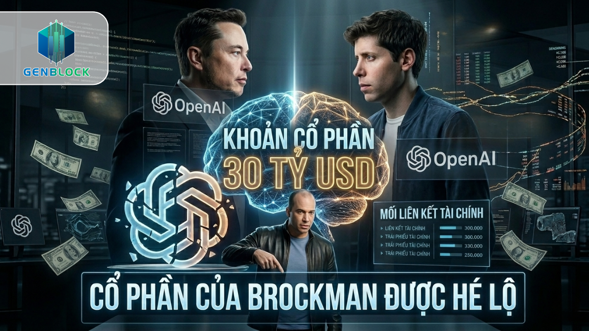 Greg Brockman lộ cổ phần 30 tỷ USD, vụ kiện OpenAI nóng hơn