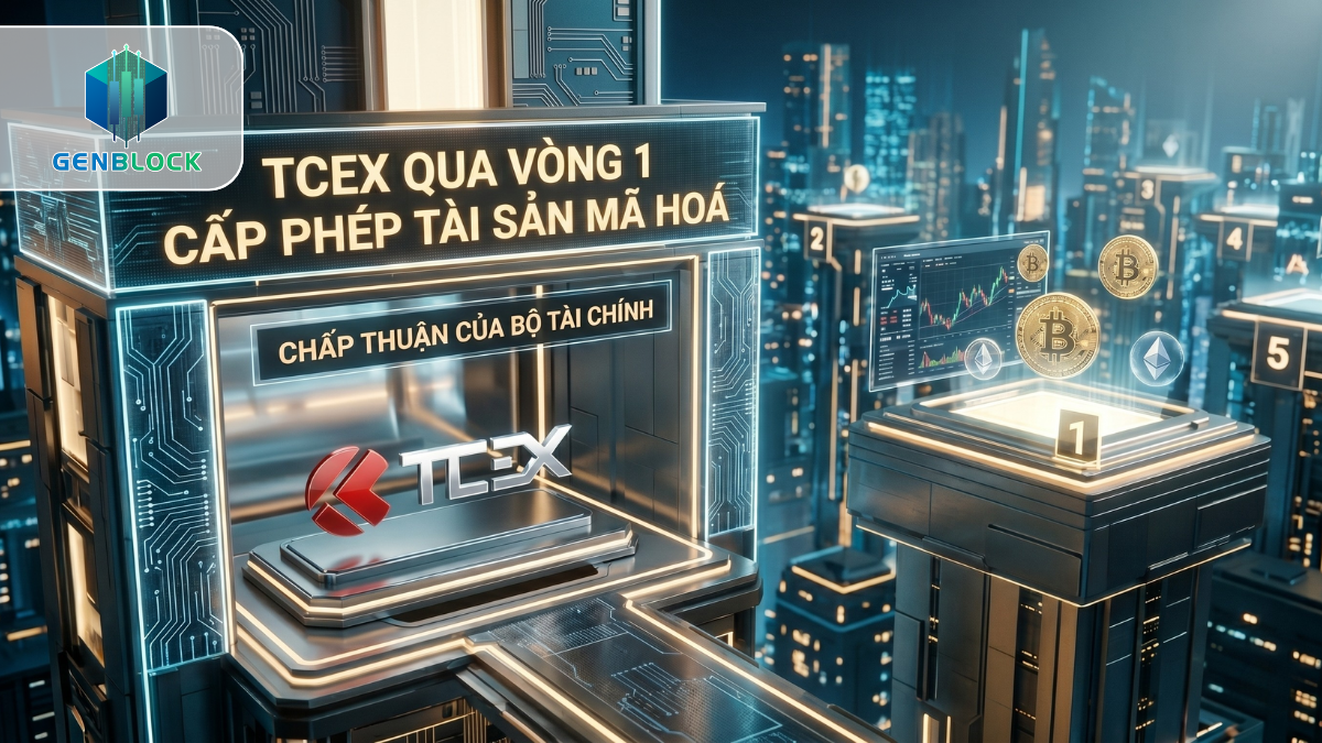 TCEX qua vòng 1 cấp phép sàn tài sản mã hóa