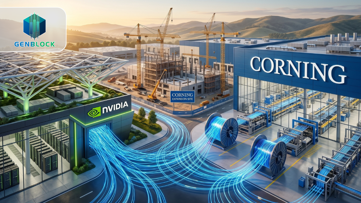 Nvidia rót tỷ USD giúp Corning xây nhà máy kính AI