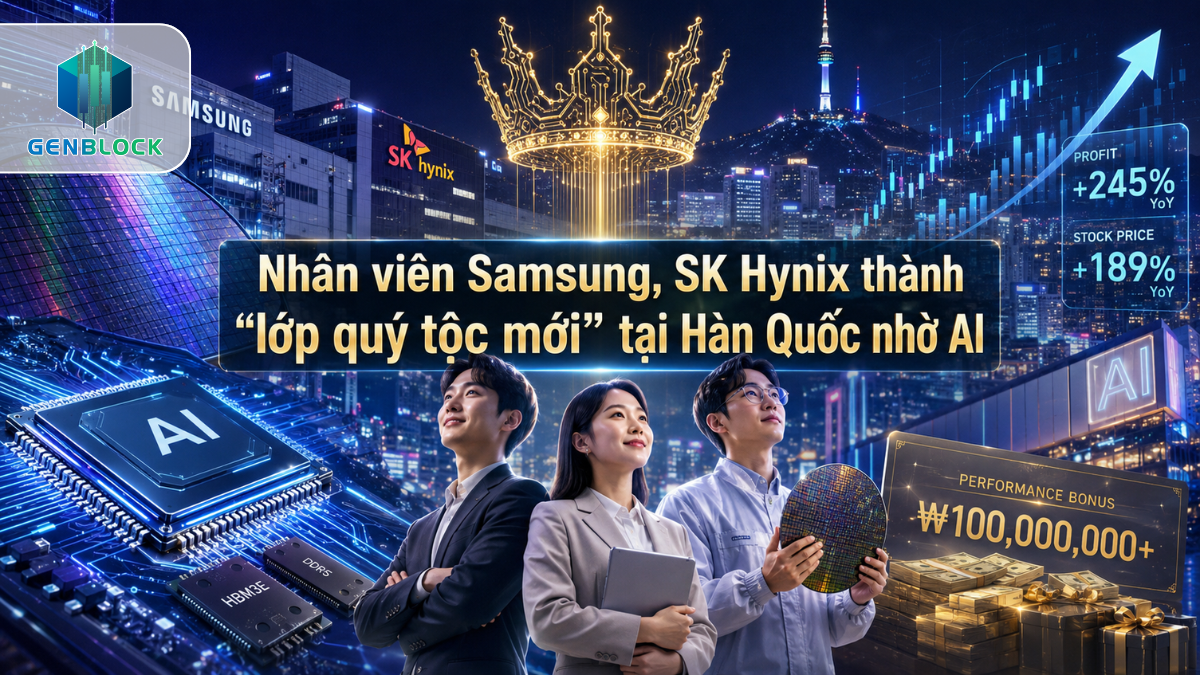 Nhân viên Samsung, SK Hynix thành “lớp quý tộc mới” tại Hàn Quốc nhờ AI