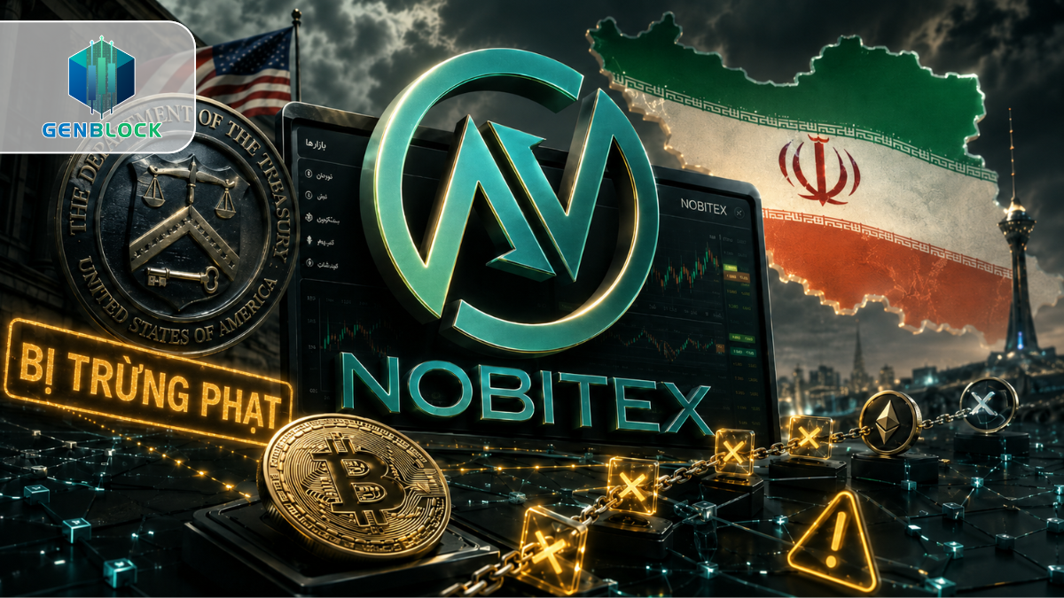 Mỹ trừng phạt Nobitex, sàn crypto lớn nhất Iran