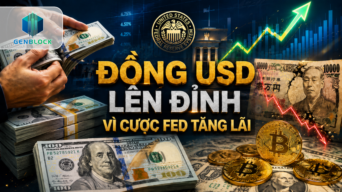 Đồng USD lên đỉnh hai tháng vì cược Fed tăng lãi